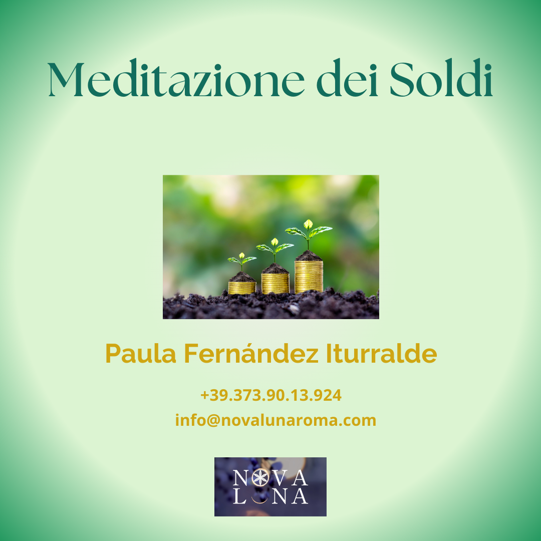 Meditazione dei soldi con Novaluna Roma